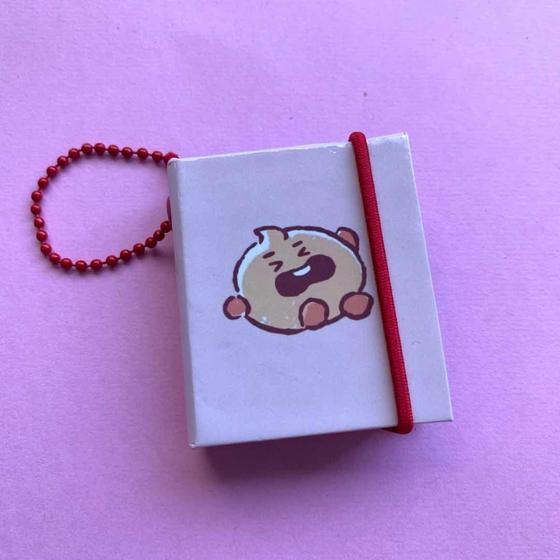 Imagem de BTS - Chaveiro Post-it BT21  Capa Dura com Elástico - Cores e Fofuras