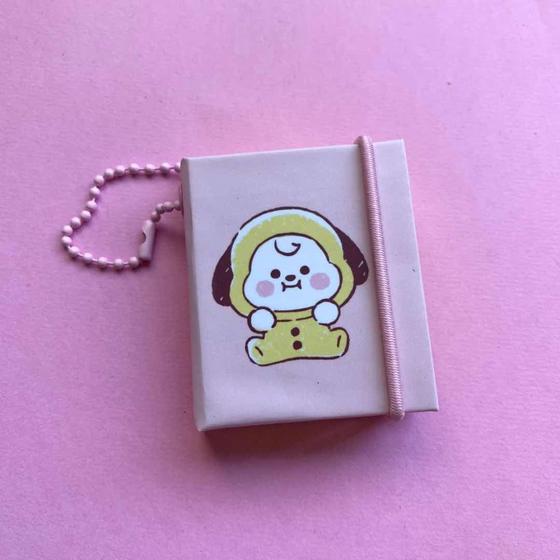 Imagem de BTS - Chaveiro Post-it BT21  Capa Dura com Elástico - Cores e Fofuras