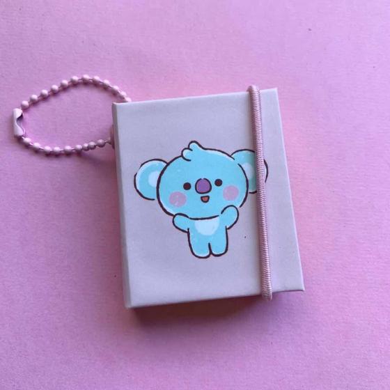 Imagem de BTS - Chaveiro Post-it BT21  Capa Dura com Elástico - Cores e Fofuras