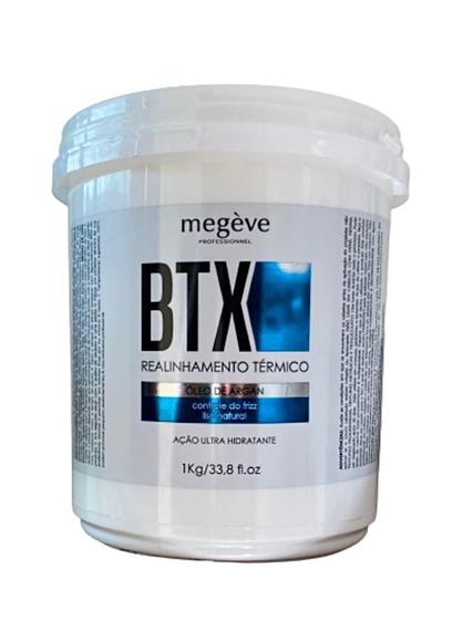 Imagem de Btx Argan Capilar Sem Formol Realinhamento Térmico Megve 1Kg