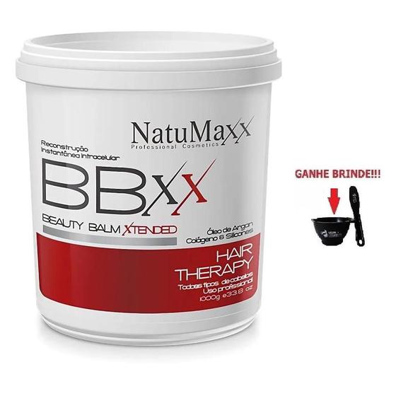 Imagem de Btx Beauty Balm Extended Red Hair Therapy Bbxx Natumaxx 1kg