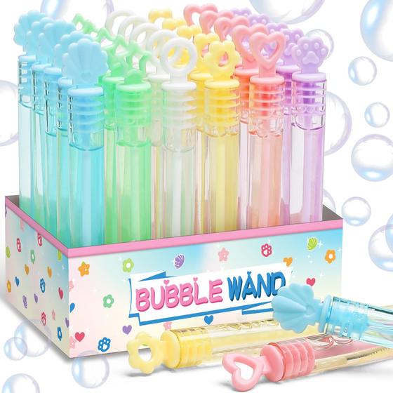 Imagem de Bubble Party Favors Cawiew, pacote com 30 minibolhas para crianças