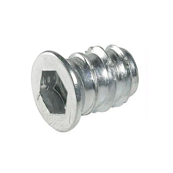 Imagem de Bucha Americana Zamac 1/4 X 13 Mm Acabamento Natural (Kit Com 100 Un)