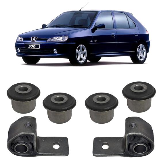 Imagem de Bucha Bandeja Leque Dianteiro Peugeot 306 1996 1997 1998 99