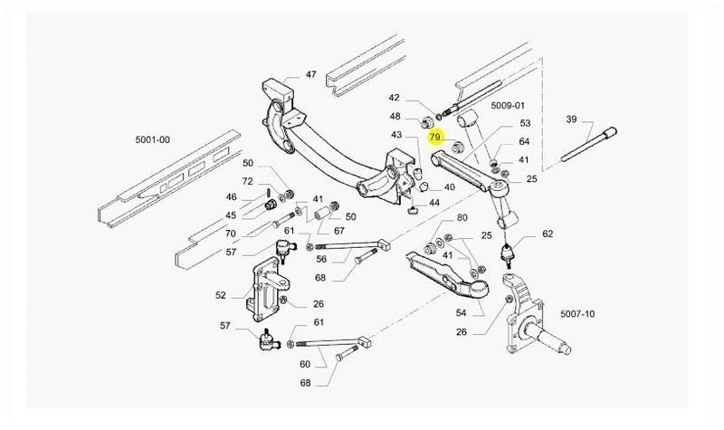 Bucha da Bandeja Superior Daily 70C16 93852313 Iveco Menor preço em Bucha da Bandeja Superior Daily 70C16 93852313 Iveco