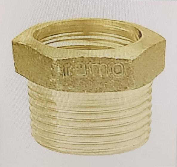 Bucha De Reduc?o Aluminio Rosca 3/4x1/2 BR01 - WETZEL - Foto 2