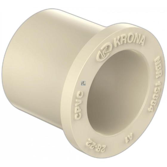 Imagem de Bucha De Reducao Agua Quente Cpvc Krona 28X22Mm - 1336