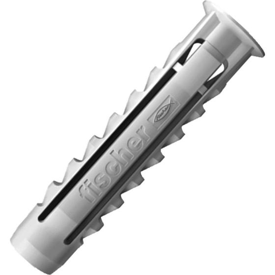 Imagem de Bucha Fixacao Fischer Nylon Sx No.06 Pacote Com Parafuso Com 100 Pecas - 600197