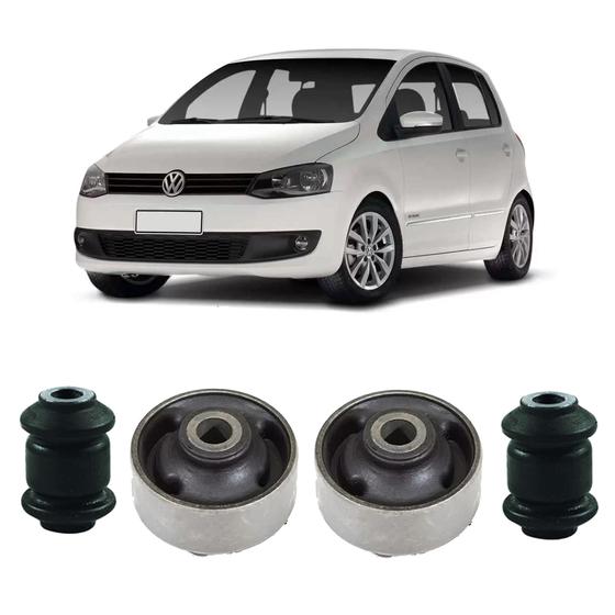 Imagem de Bucha Grande Pequena Balança Dianteira Vw Fox 2013 A 2020