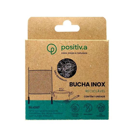 Imagem de Bucha Inox Reciclável Positiva