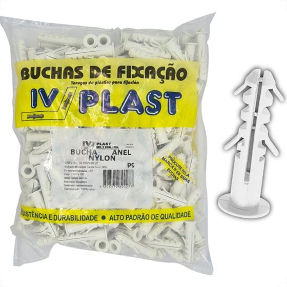 Imagem de Bucha Nylon Iv N08 C/Anel C/500