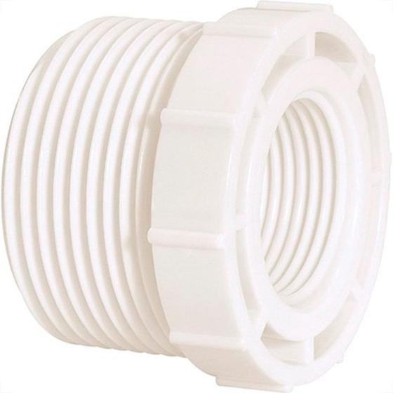 Imagem de Bucha Reducao Amanco Branca Rosca/Rosca 1X3/4 10160/11526 - Kit C/24
