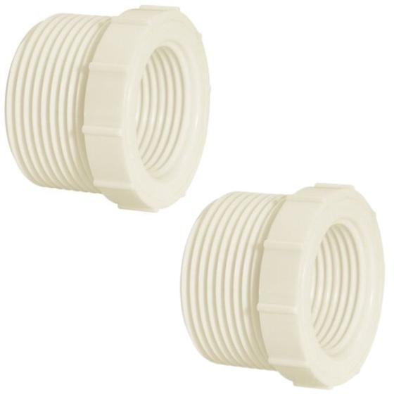 Imagem de Bucha Redução Com Rosca de 1" Para 3/4"  Kaztec   Kit 02 Un