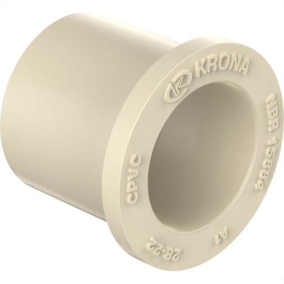 Imagem de Bucha Reducao Krona Ultraterm Macho/Femea Cpvc 28X22 1336 - Kit C/10