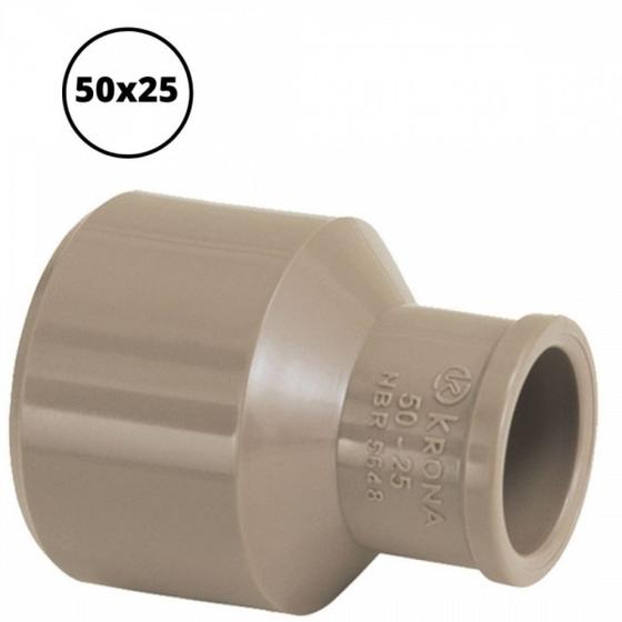 Imagem de Bucha reducao soldavel longa a fria 50x25mm krona 0371