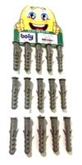 Imagem de Buchas 8mm Com Anel Kit 15 PÇS - Boly - Ref. 138