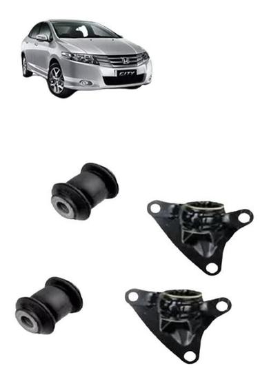 Imagem de Buchas Bandeja Honda City New Fit Grzimetal 1 Linha