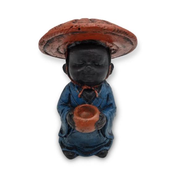 Imagem de Buda Chinês Menino com Chapéu