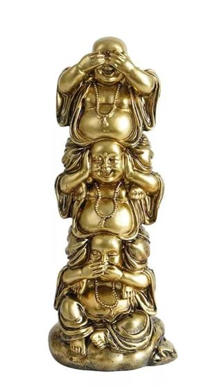 Imagem de Buda de resina Empilhado Decoração casa