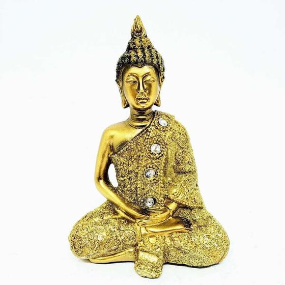 Imagem de Buda de resina poses diversas 12cm Onyx