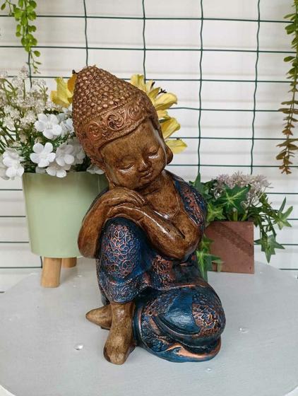 Imagem de Buda Hindu Bebê - Harmonia - Imagem em Gesso