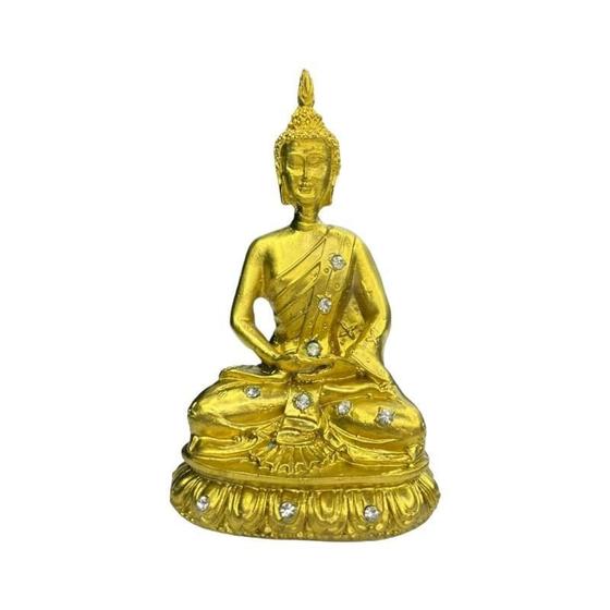 Imagem de Buda Meditação Sorte Paz Em Resina 13 Cm - Selecione Modelo