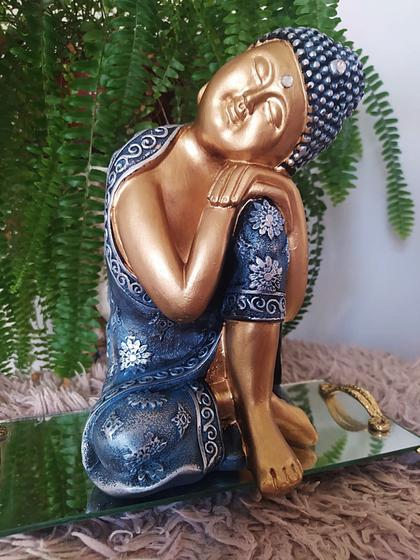 Imagem de Buda Monge Sidarta Meditação Sonhador Decoração Novidade