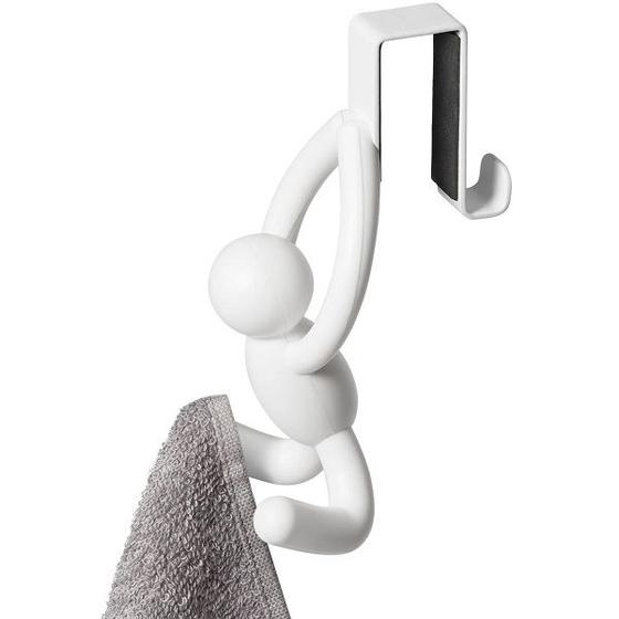 Imagem de Buddy Cabideiro de Porta para Armarios Multiuso Branco UMBRA