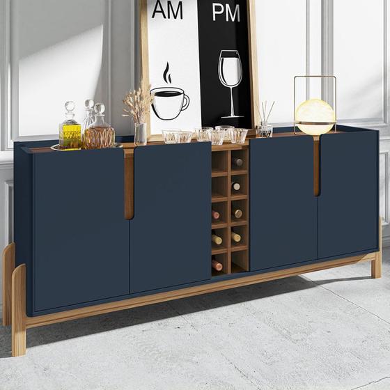 Imagem de Buffet Aparador 190cm 4 Portas com Adega Lizz