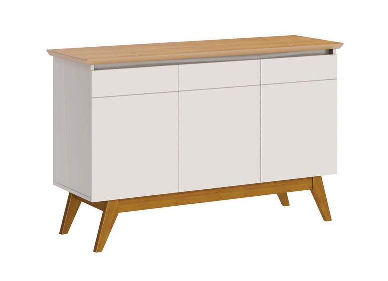 Buffet Classic 3 Portas Off White com Nature - Imcal Móveis é boa?