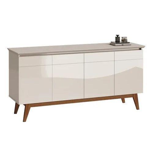 Buffet classic luxo 4p off white - imcal Menor preço em Buffet classic luxo 4p off white - imcal