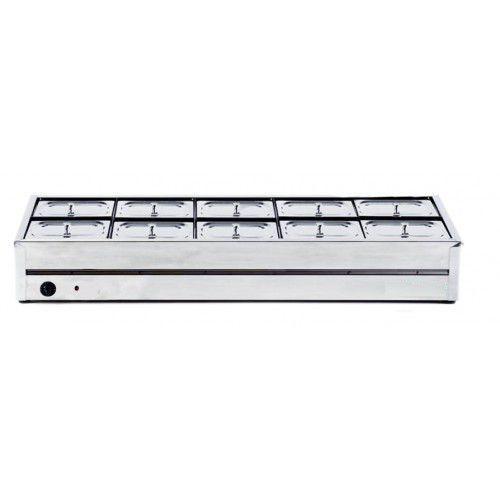 Buffet de Mesa Salada 10 Cubas 1/2 X 65 BMS 10 Ibet Menor preço em Buffet de Mesa Salada 10 Cubas 1/2 X 65 BMS 10 Ibet