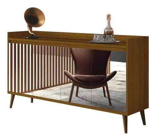 Imagem de Buffet delux delta classico com espelho 3 portas freijó