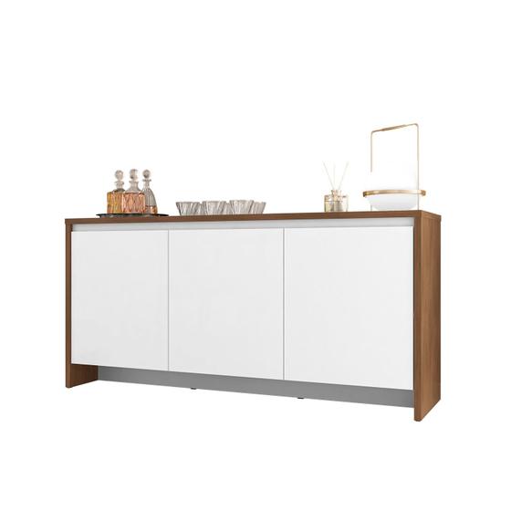 Imagem de Buffet Madri Cedro com Branco - Móveis Casa D