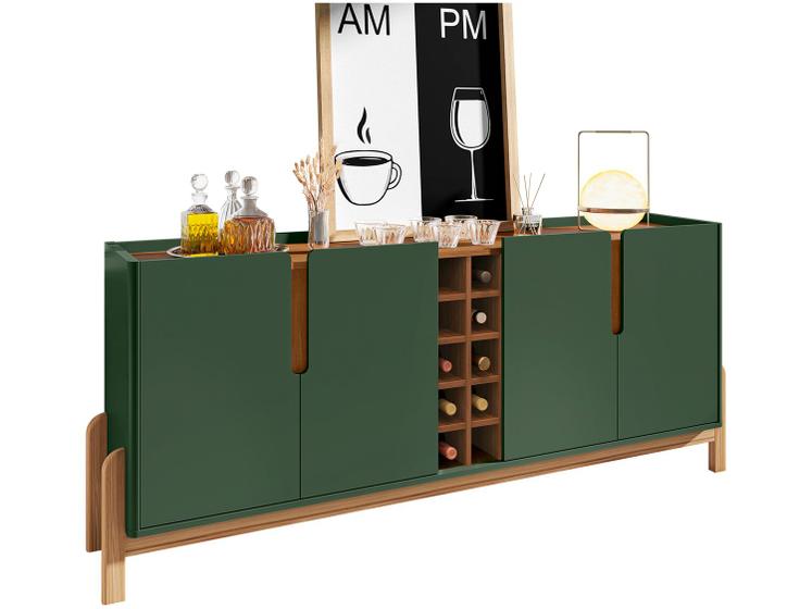 Imagem de Buffet Moderno com Adega 4 Portas Casa D Lizz
