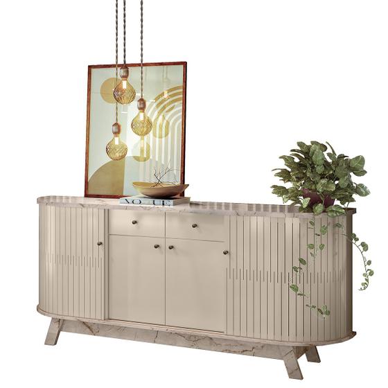 Imagem de Buffet Mônaco 183cm 308136 Calacata Off White Madetec