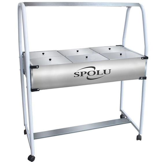 Imagem de Buffet Para Salada com 6 Cubas Gelo-X SPL-511 Spolu