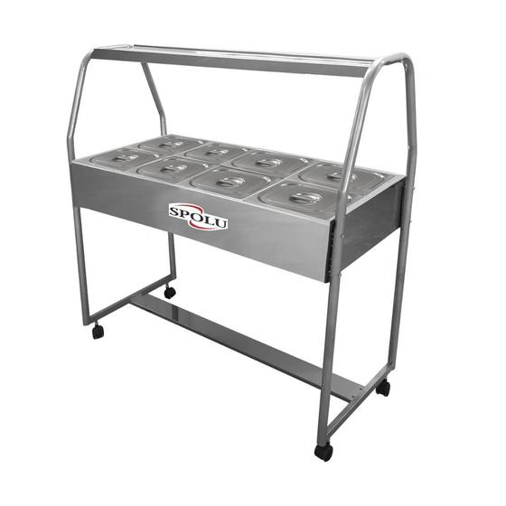 Imagem de Buffet Térmico Infantil Spolu 8 Cubas 220V SPL-508IF