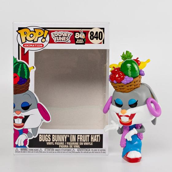 Bugs Bunny (in fruit hat) 840 Funko Funko Magazine Luiza