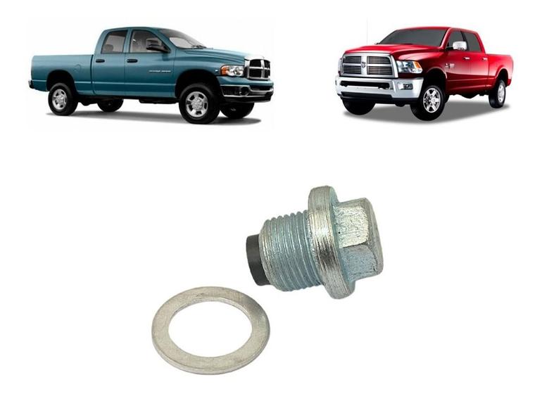 Imagem de Bujão Carter Motor Dodge Ram 2500 5.9 6.7 Cummins C/ Imã