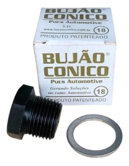 Bujão Cônico Para Carter De Óleo Espanado 18mm Menor preço em Bujão Cônico Para Carter De Óleo Espanado 18mm