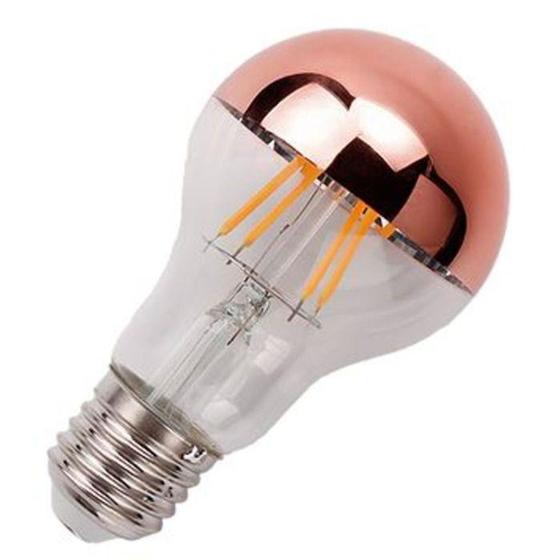 Imagem de Bulbo led filamento defletora rose 4w luz ambar 127/220v e27 - Luminatti