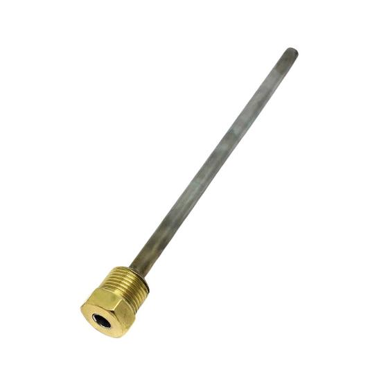Imagem de Bulbo Poço De Proteção Termométrico Para Sensor de Temperatura Inox Rosca 1/2 Bsp 200mm