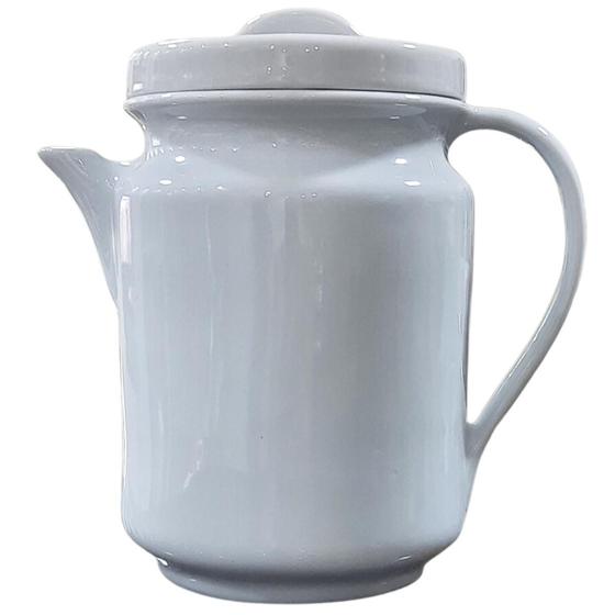 Imagem de Bule Cafeteira Café, Chá, Leite 1,1L - Porcelana Branca