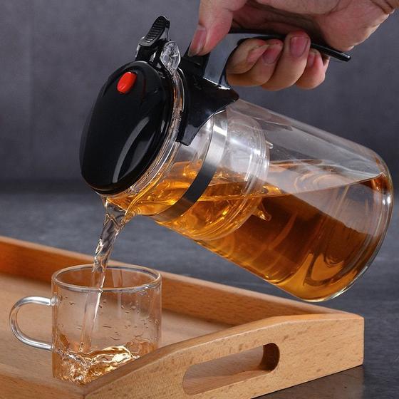 Imagem de Bule de chá de vidro resistente ao calor com infusor 800mL Wokex