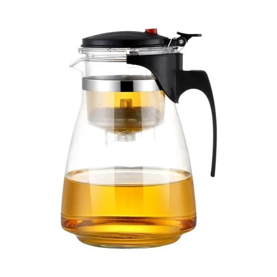Imagem de Bule de Vidro Resistente ao Calor para Chá - Com Infusor e Aquecimento