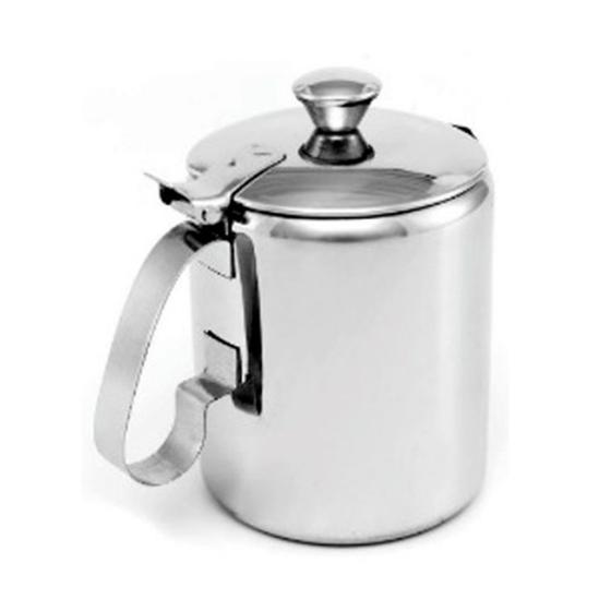 Imagem de Bule em Aço Inox 600ml Leiteira Chá Café Com WESTERN