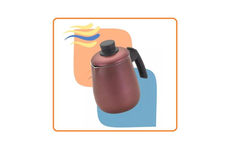 Bule Fervedor Caneco Alumínio Com Antiaderente Cor Cereja Cherry Serve Filtro 102 e 103 Menor preço em Bule Fervedor Caneco Alumínio Com Antiaderente Cor Cereja Cherry Serve Filtro 102 e 103