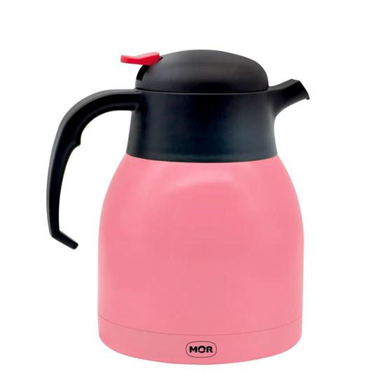 Imagem de Bule INOX com Gatilho TRENDY 1,2 Litros Pêssego 25105252