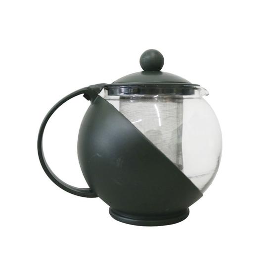Imagem de Bule Para Chá De Vidro E Plástico Com Infusor Interno 1250ml